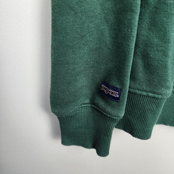 Jansport sz XL men Miami Hurricanes Green Pullover Sweatshirt Football fans - Picture 3 of 9